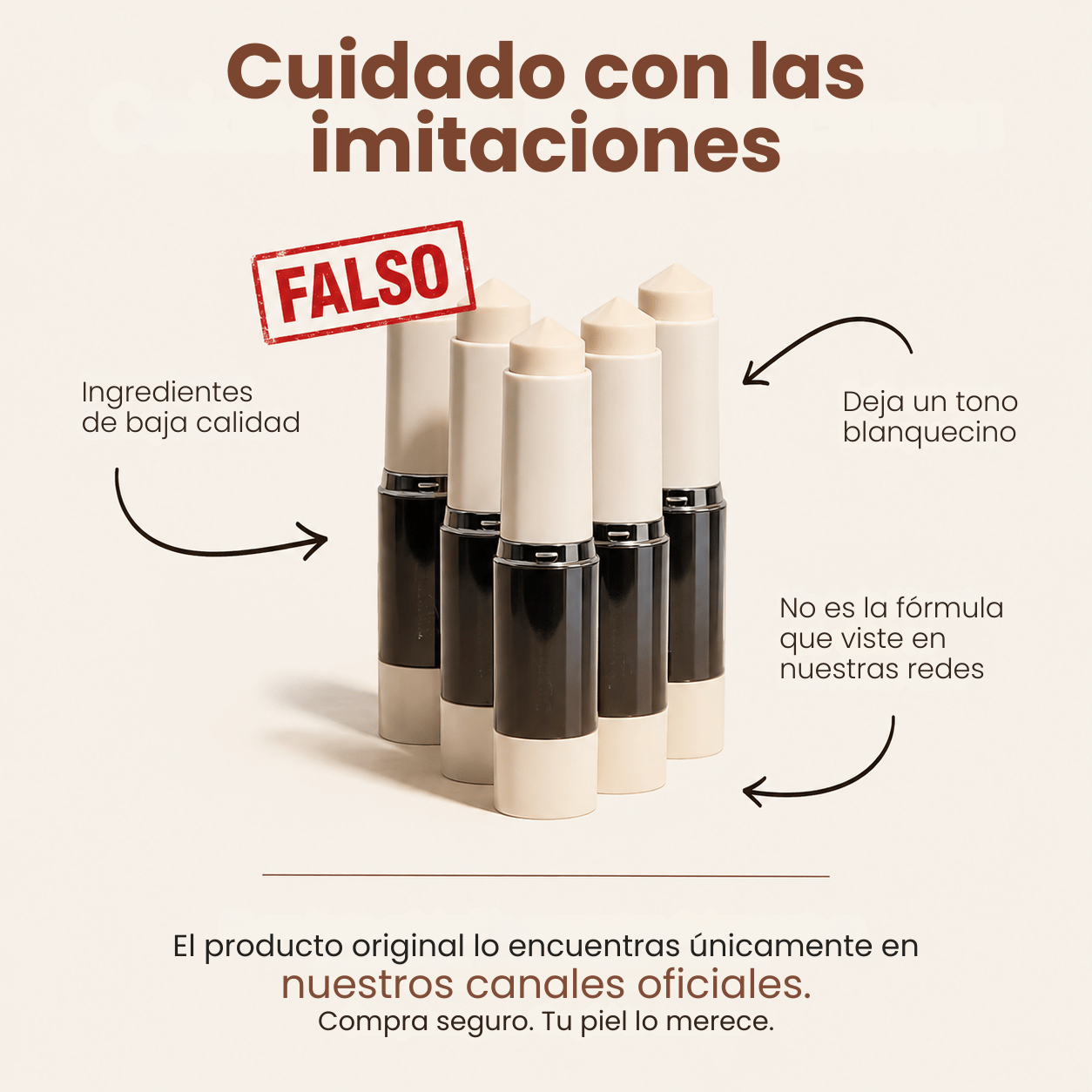LUMORIA™ | Base en Stick que se Adapta a Tu Piel
