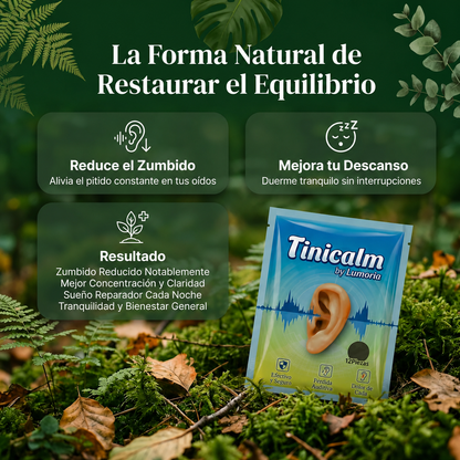 TiniCalm™ | Recupera el silencio, la concentración y el descanso sin zumbidos