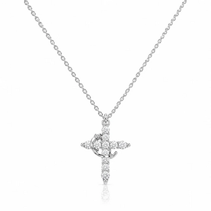 Collar Cruz & Corona - Elegancia con Significado